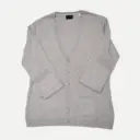 Gilet cardigan cachemire col V a boutons avec poche